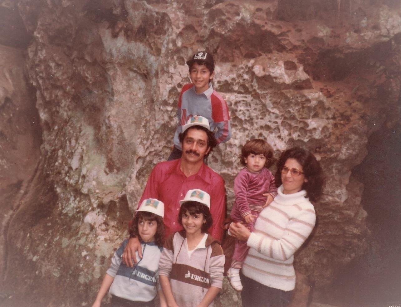 The Tavares Lopes family at one of the first quarries